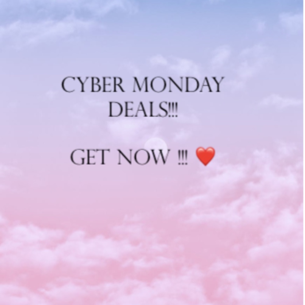 Cyber Monday deals!!!!!